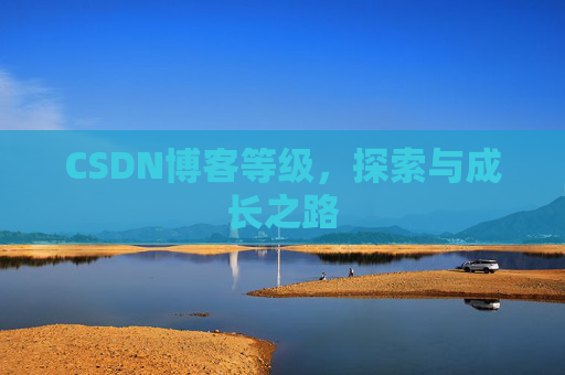 CSDN博客等级，探索与成长之路
